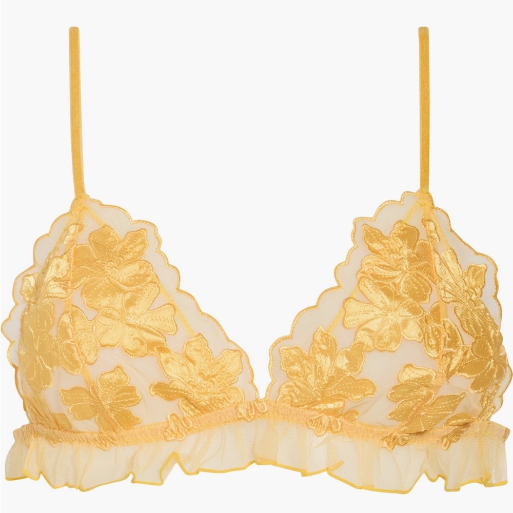 🎈2/$40, 3/$50🔶 Intimately/Free People Hotel Chantelle Floral Lace Bralette